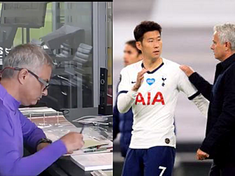 WATCH: Jose Mourinho reacts to...